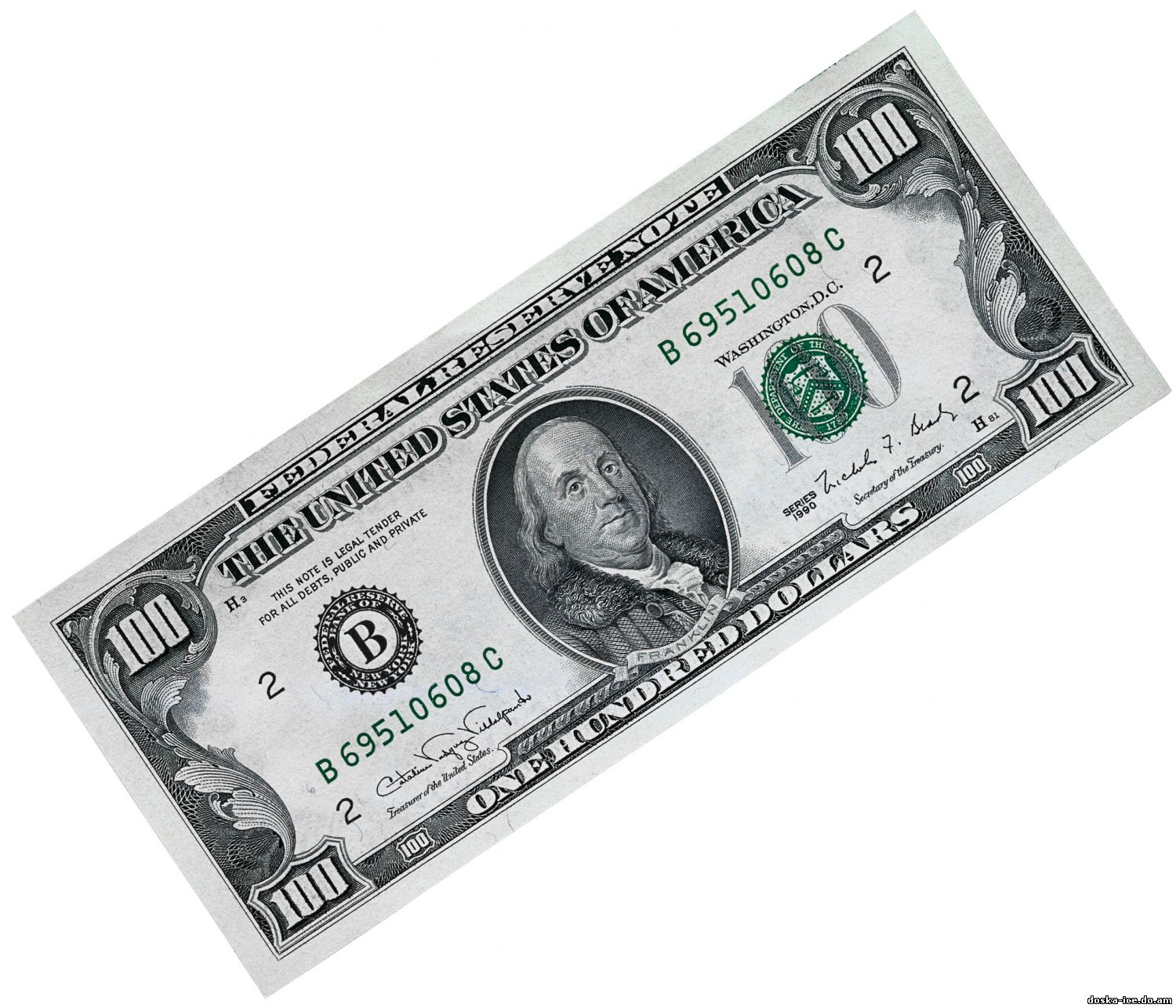 Изображение долларовых купюр
